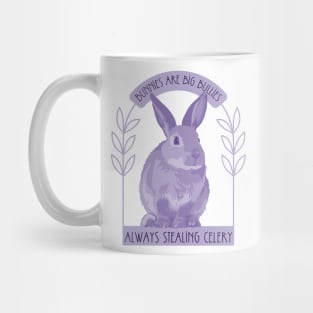 Bunnies Are Big Bullies Mug